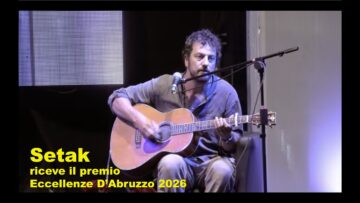 Setak riceve a Canistro il Premio Eccellenze DAbruzzo 2026.